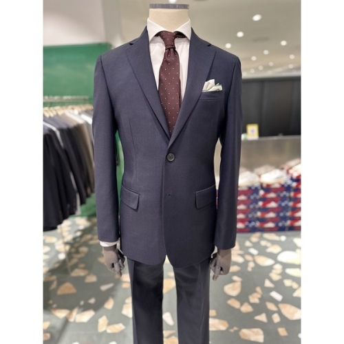 지이크 S/S시즌 모 혼방 텍스처 스트레치 데일리 네이비 정장 PGJAD2198