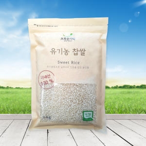 초록숟가락 유기농 찹쌀 1kg 국내산 햇곡_이미지