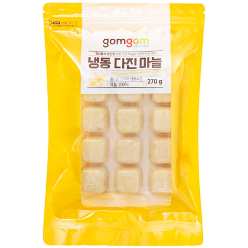 쿠팡 곰곰 냉동 다진마늘 270g (1개)