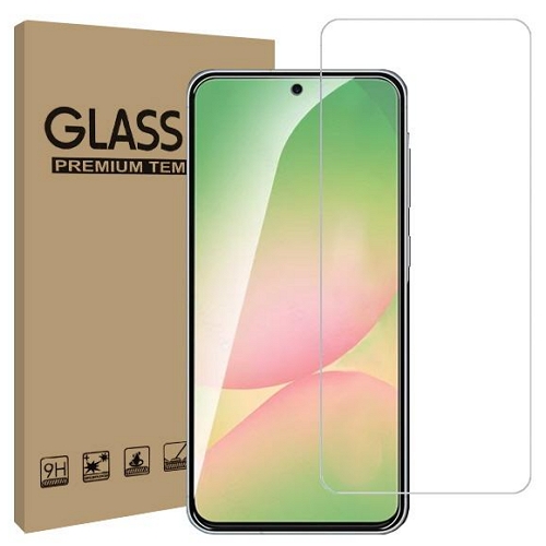 수나르 갤럭시A56 클리어 9H 강화유리 액정보호필름 [액정 2매]