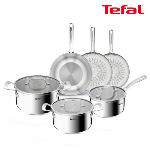 테팔 SS 퍼펙트 레지스트 쿡 IH 냄비프라이팬 6종 (팬24,28+웍28+편수16+양수20,24)_이미지