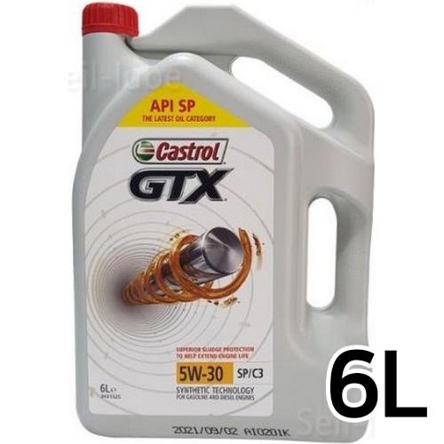 캐스트롤 GTX SP/C3 5W30 6L (1개)