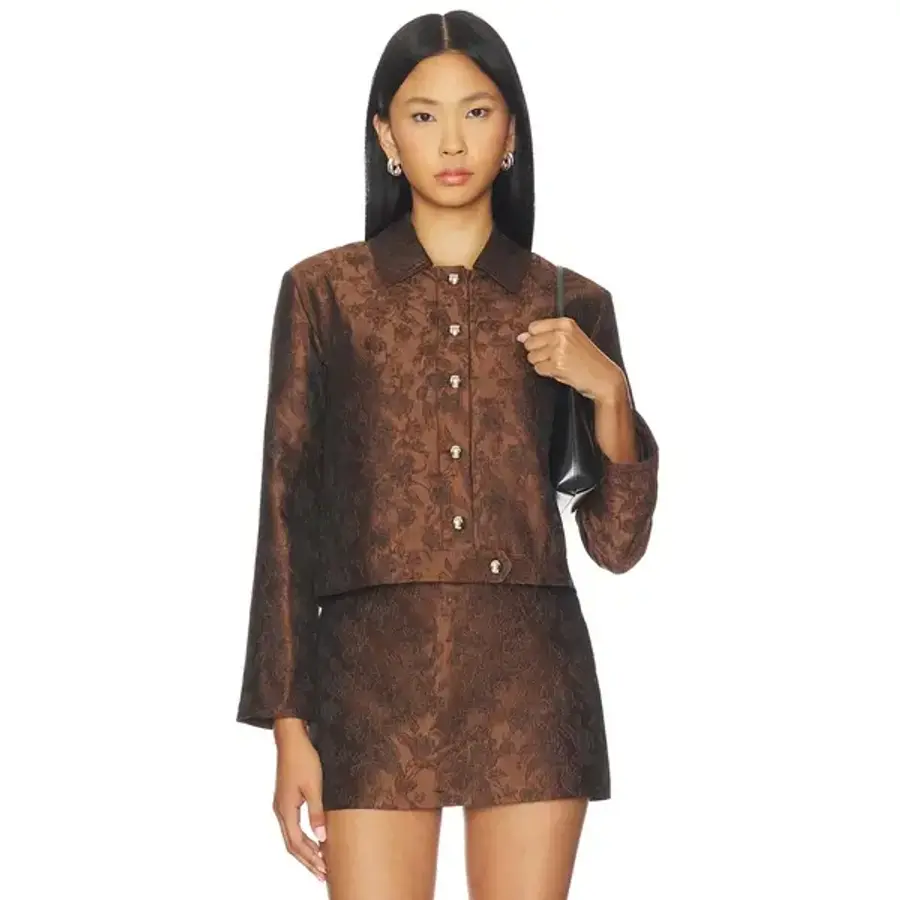 테이트 리볼브직영몰 Amanda Uprichard x REVOLVE Pres ton Jacket AMAN-WO168 S ment_이미지