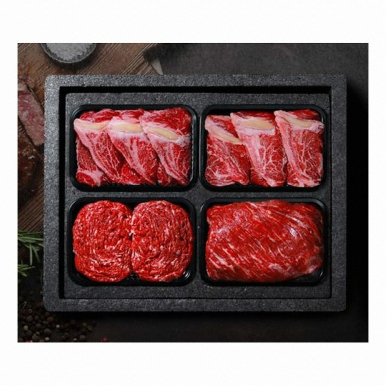 동횡성농협 농협횡성한우 어사품 1등급 구이모듬정육세트 4호 1.6kg (1개)_이미지