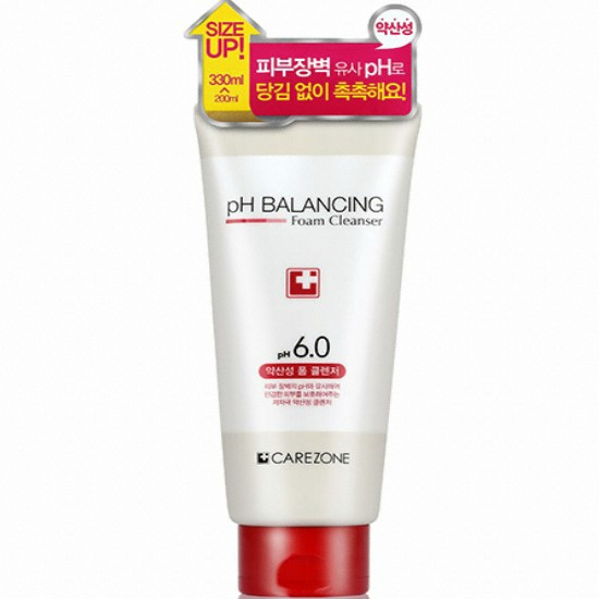 케어존 약산성 폼클렌저 330ml (1개)_이미지