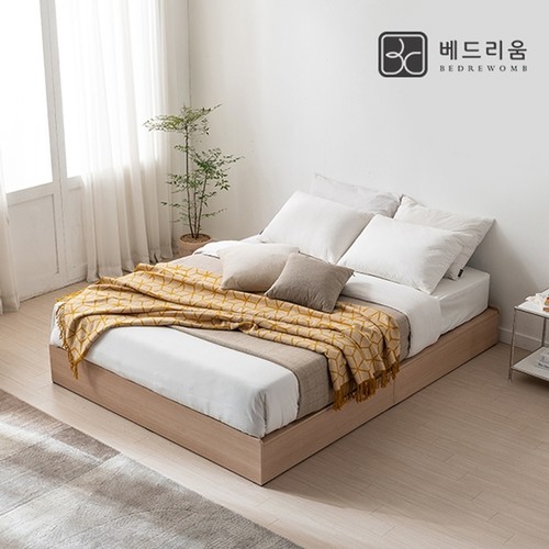 베드리움 테라핀 벙커수납 침대 SS (매트별도)