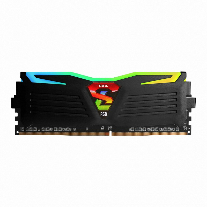 GeIL DDR4-2400 CL17 SUPER LUCE RGB Lite 블랙 (16GB)_이미지