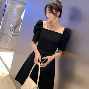 ONM 여자 여름 소개팅 코디 클럽 파티 블랙 미니 원피스 32100228