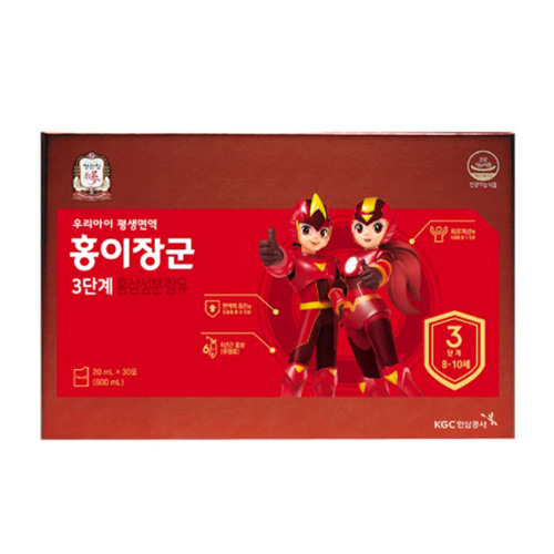한국인삼공사 정관장 홍이장군 3단계 20ml 30포 (1개)