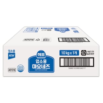해표 대용량 업소용 <b>마요네즈</b>10kg