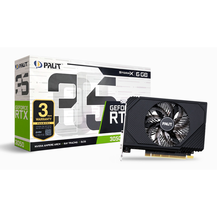 [RTX3050 6G] PALIT ������ RTX 3050 STORM X D6 6GB �̿���