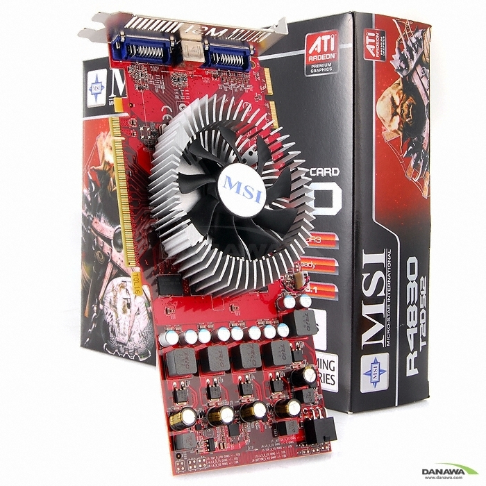 MSI 라데온 HD 4830 R4830-T2D512 O.C Triple-S 512MB_이미지