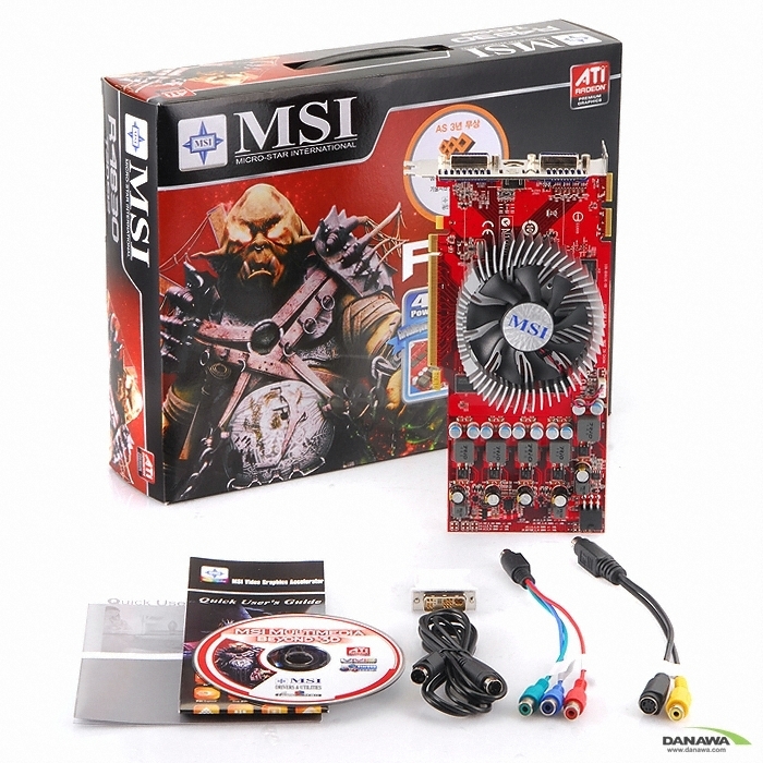 MSI 라데온 HD 4830 R4830-T2D512 O.C Triple-S 512MB_이미지