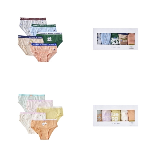 블루독 정 GN/OR 도기/스트라이프5종삼각팬티 25W10-510-03_511-52_이미지