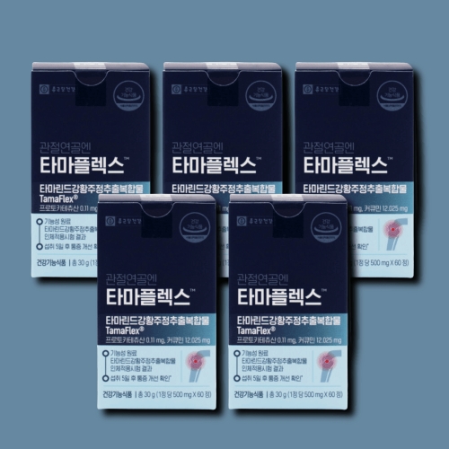 종근당건강 관절연골엔 타마플렉스 500mg 60정 (5개)_이미지