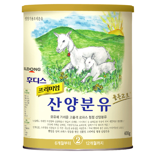  일동후디스 프리미엄 산양분유 2단계 400g [12개]