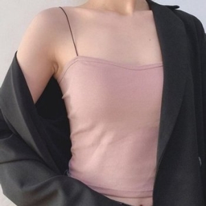 오너클랜 여자 끈 나시티 이너웨어 캡내장 이너탑 민소매 W78B3D2_이미지