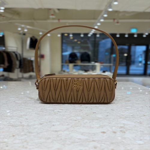 미우미우 마테라쎄 나파 레더 숄더백 카라멜 5NE024-AFPP-F098L_이미지