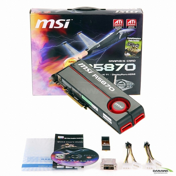 MSI �󵥿� HD 5870 R5870-PM2D1G D5 1GB ���