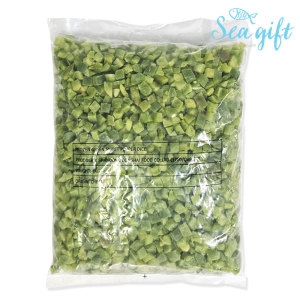 씨기프트 냉동 청 피망 다이스 1kg 손질 야채 간편 채소 볶음_이미지