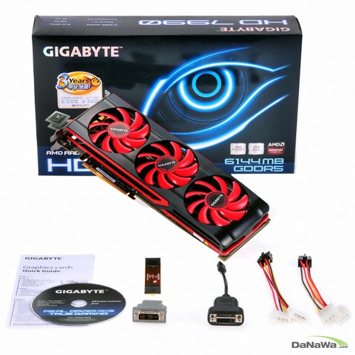 GIGABYTE 라데온 HD 7990 The Classic D5 6GB_이미지