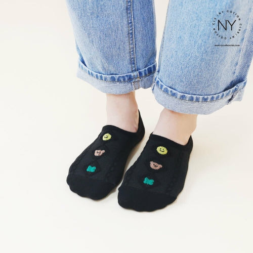 여성 스마일 쁘띠 덧신 CT12 10족