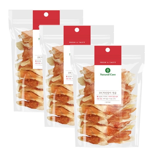 네츄럴코어 치킨말이 연골 140g (3개)_이미지