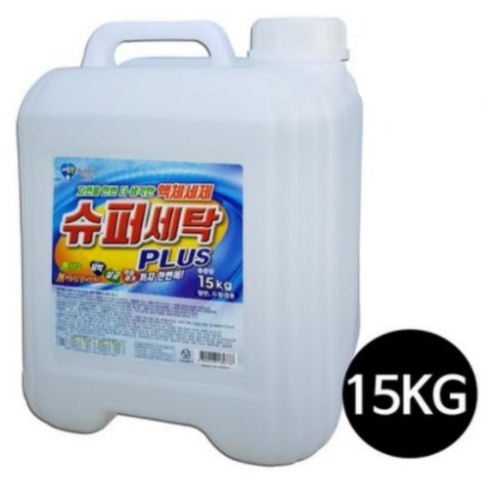  버블윅 슈퍼세탁 플러스 액체세제 15kg [1개]