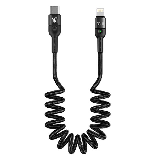 CA-1960 코일 C to 라이트닝 8핀 케이블