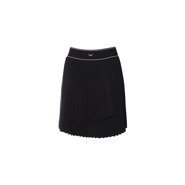 와이드앵글 CO 잔 플리츠 중기장 큐롯 WWM23Q15Z1_이미지