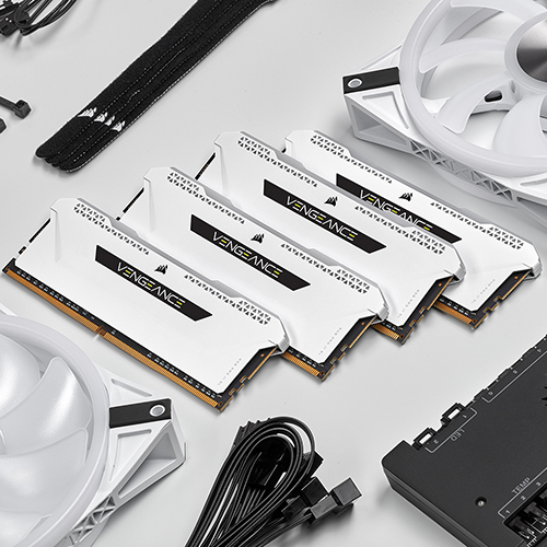 CORSAIR DDR4-3600 CL18 VENGEANCE RGB PRO SL WHITE ��Ű��