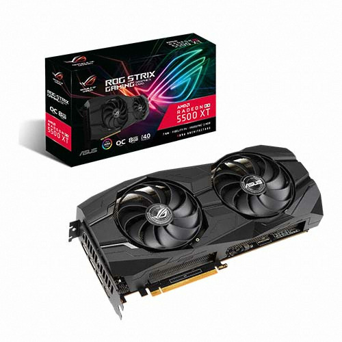 ASUS ROG STRIX 라데온 RX 5500 XT O8G GAMING D6 8GB