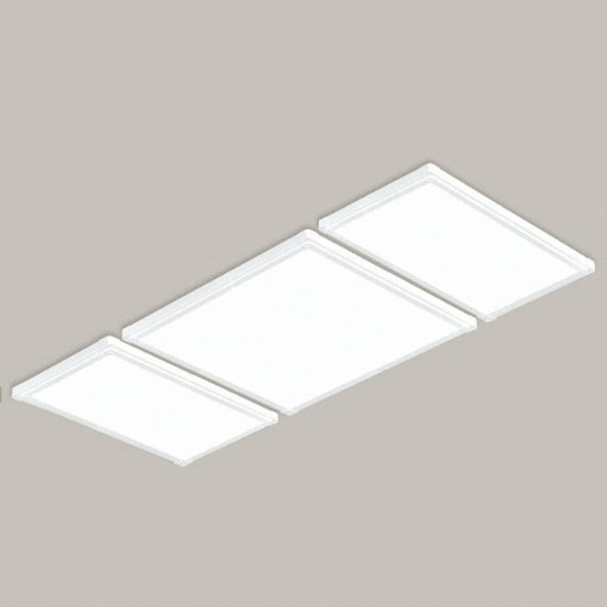 더엘이디 LED 엣지 슬림 면조명 직사각등 100W (128x64cm)_이미지