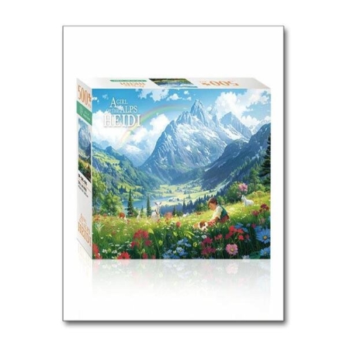 토이앤퍼즐 세계 명작 직소퍼즐 500PCS 알프스 소녀 하이디 DF-S05-065_이미지