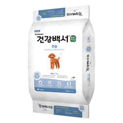 카길애그리퓨리나 뉴트리나 독 건강백서 순 푸들 5.1kg (2개)