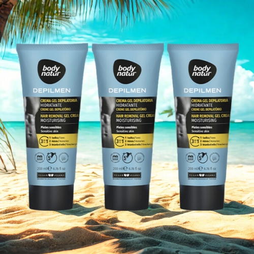 바디네이처 제모크림 맨 센서티브 스킨 200ml (3개)_이미지