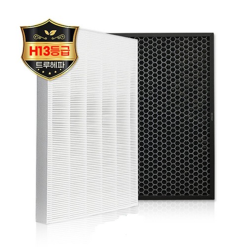 연희테크 참필터 위닉스 제로플러스 전용 CAF-H0S6/CAF-B0S4 호환용 필터세트 (골드)_이미지