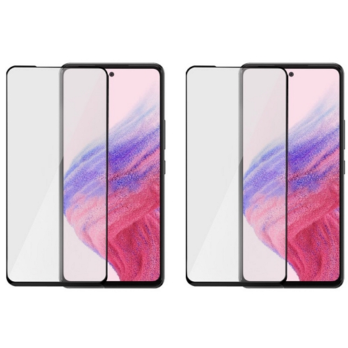 IUVO 갤럭시A53 REXX 케이스 호환형 풀커버 강화유리 보호필름 (액정 2매)_이미지