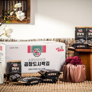 소문난삼부자 곱창 도시락김 5g (40개)
