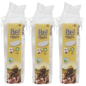 벨네이처 유기농 화장솜 70개입 3개_이미지