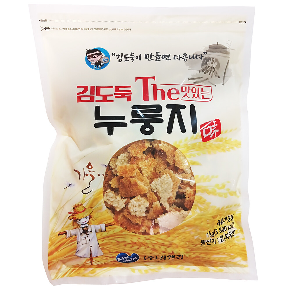 김앤김 김도둑 The 맛있는 <b>누룽지</b> 1kg