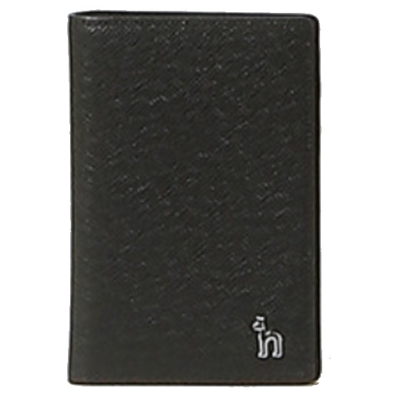 퍼피장식 소가죽 오거나이저 카드지갑 HJHO3E615BK