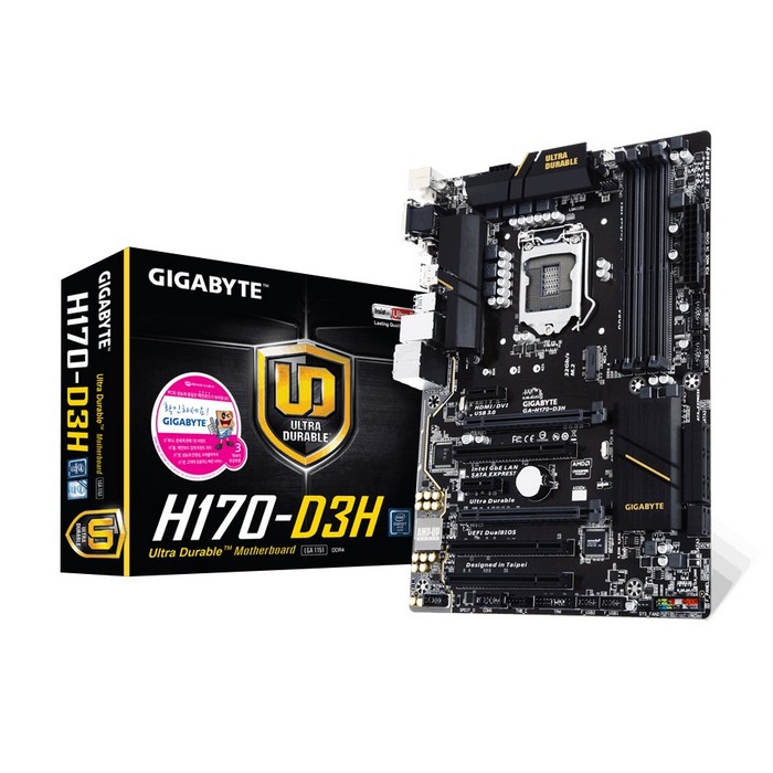GIGABYTE GA-H170-D3H 듀러블에디션 제이씨현_이미지