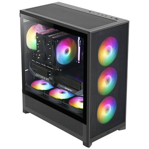darkFlash DK900 Air MESH RGB 세븐팬 (블랙)_이미지