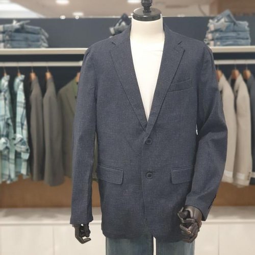  올젠 여름 긴팔 구김 덜가는 자켓_ZPD2KG1803