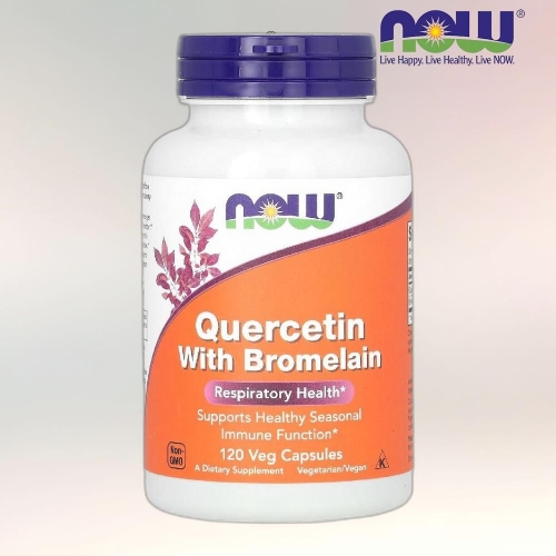 나우푸드 퀘르세틴 위드 브로멜라인 120캡슐 (4개)