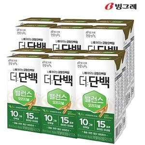 빙그레 건강 tft 더단백 밸런스 오리지널 190ml (12개)