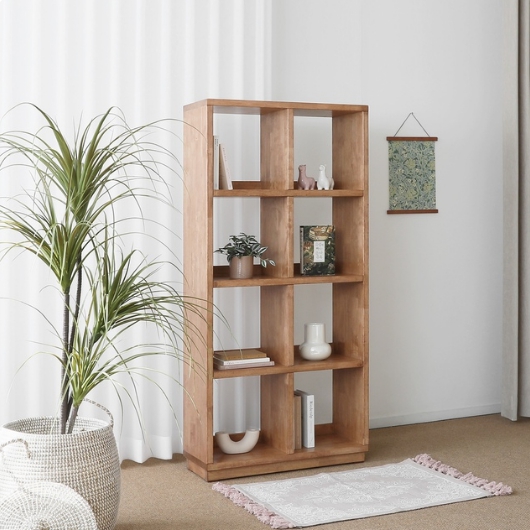 베이직가구 블랙러버 AE형 책장 2X4 800 (65cm)_이미지