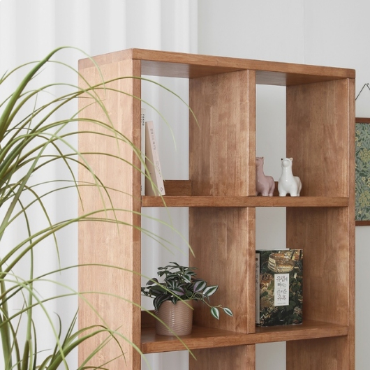 베이직가구 블랙러버 AE형 책장 2X4 800 (65cm)_이미지