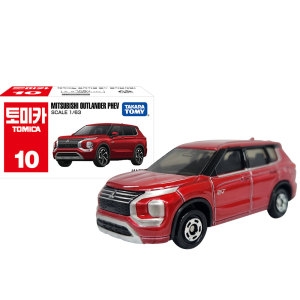 10 미츠비시 아웃랜더 PHEV 일반 레드